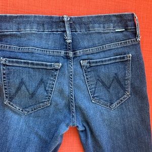 👖MOTHER The Looker Skinny Crop in Here Kitty Kitty